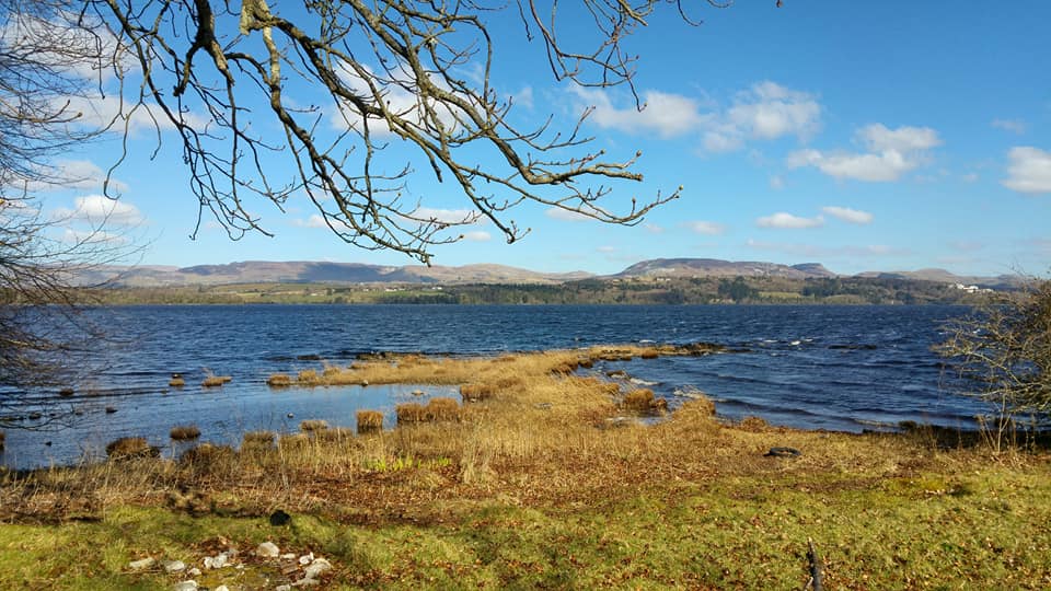 looking out over lough gill